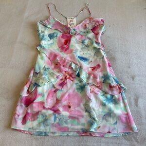 Zara Multicolor Chiffon Dress